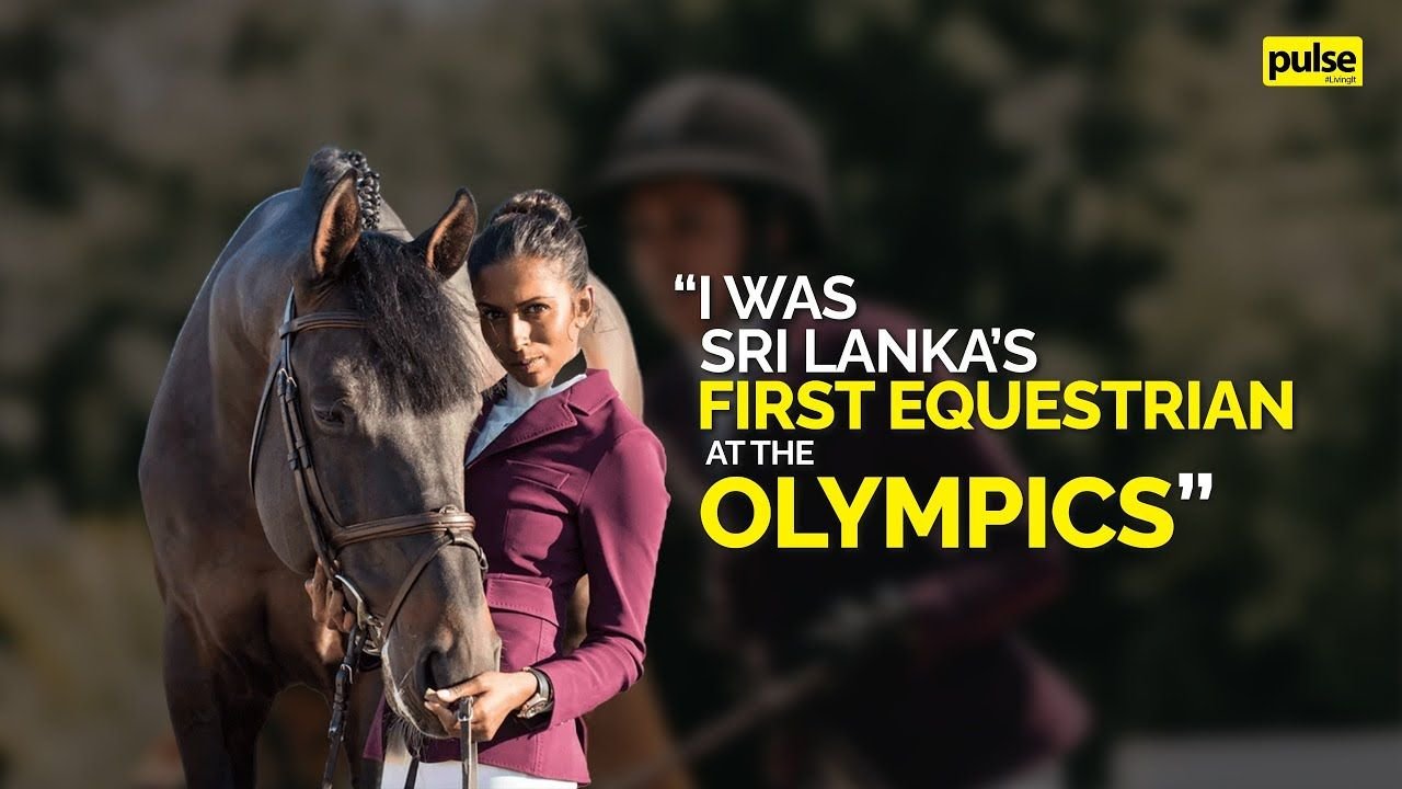 “I was Sri Lanka’s first equestrian at the Olympics”